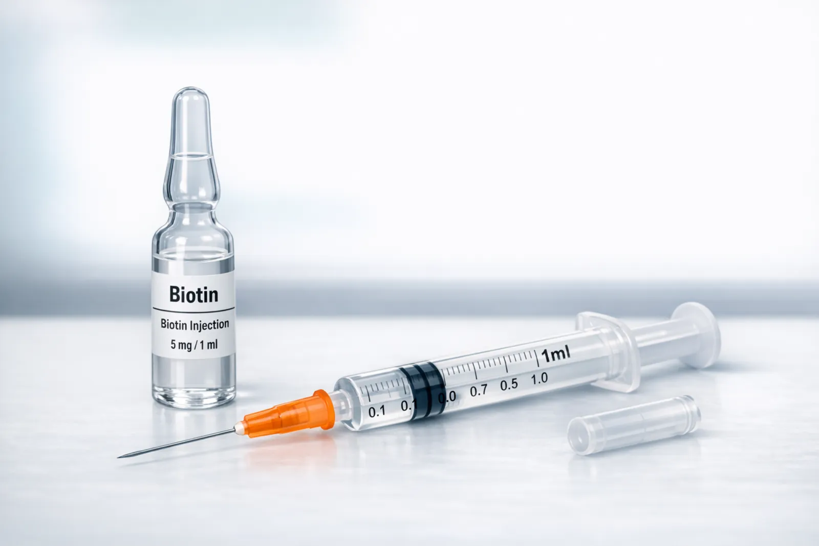 Biotin injection treatment